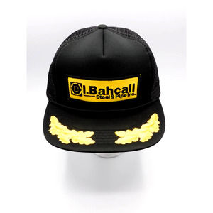 I Bahcall Steel & Pipe Vintage Trucker Hat